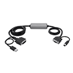 Belkin_DVI-D + USB B to VGA + USB A Smart Combo Cable_KVM/UPS/>