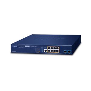PLANET_L3 8-Port 10/100/1000T 802.3at PoE + 2-Port 10G SFP+ Managed Switch_]/We޲z